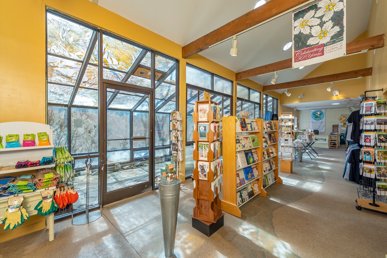 Visitor Center & Gift Shop – Asheville Botanical Garden