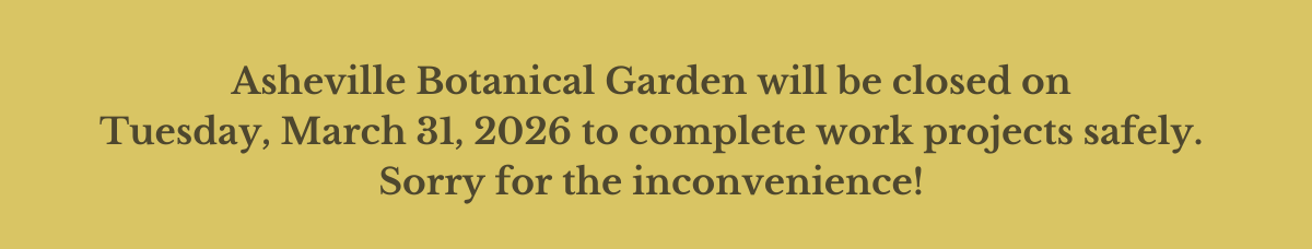 Asheville Botanical Garden