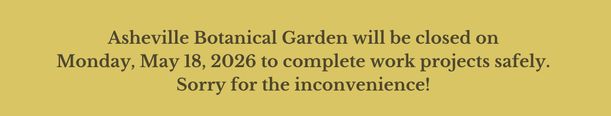 Asheville Botanical Garden