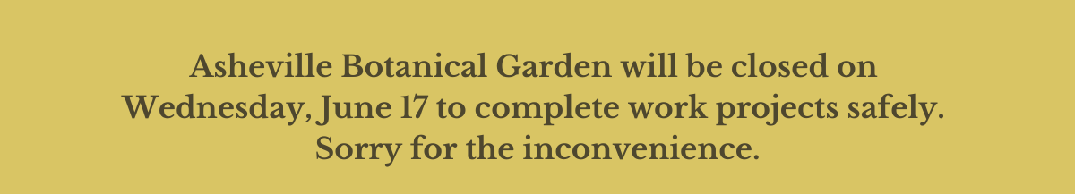 Asheville Botanical Garden