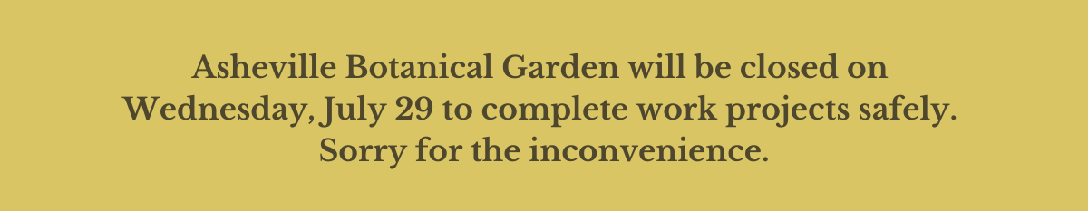 Asheville Botanical Garden