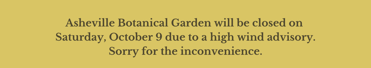 Asheville Botanical Garden